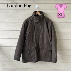 London Fog Insulated Field Jacket – Muted Brown (Men’s L, Women’s XL)